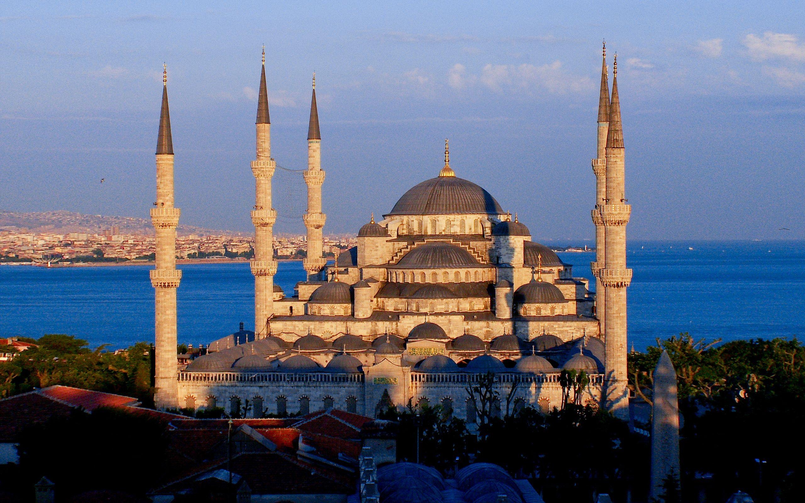 Blaue Moschee, Sultan Ahmed, Istanbul, Türkei, Reisen, 2560x1600 HD Desktop