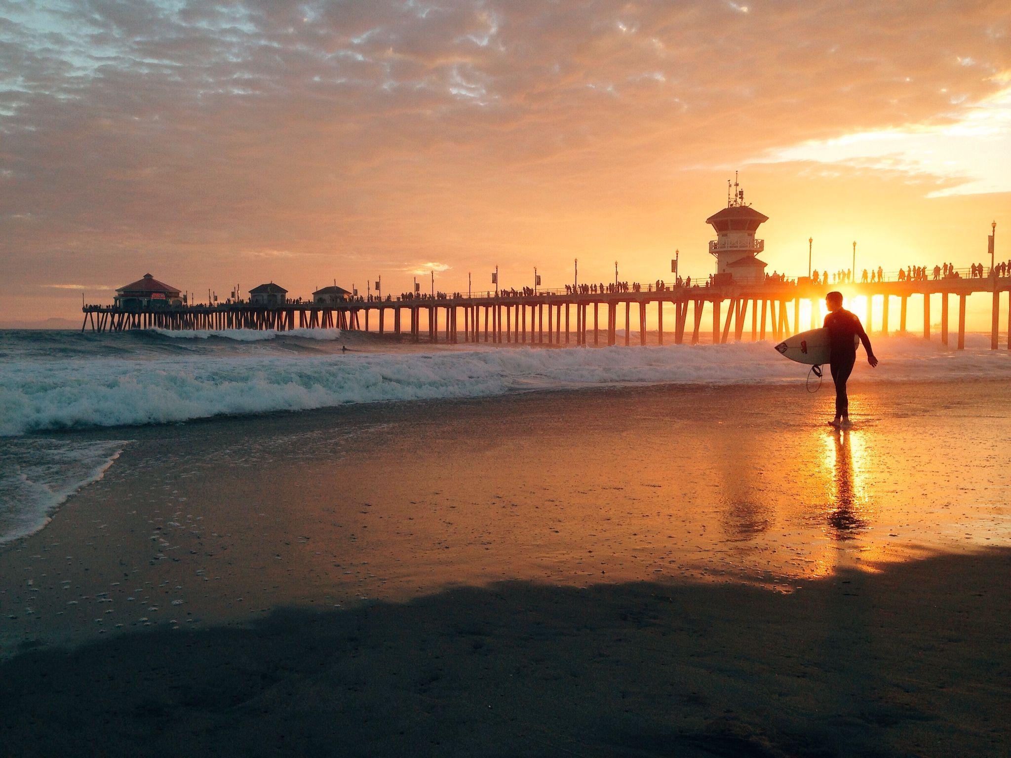 Huntington Beach, Kalifornien, Kostenlos, HD, Hintergrund, 2050x1540 HD Desktop