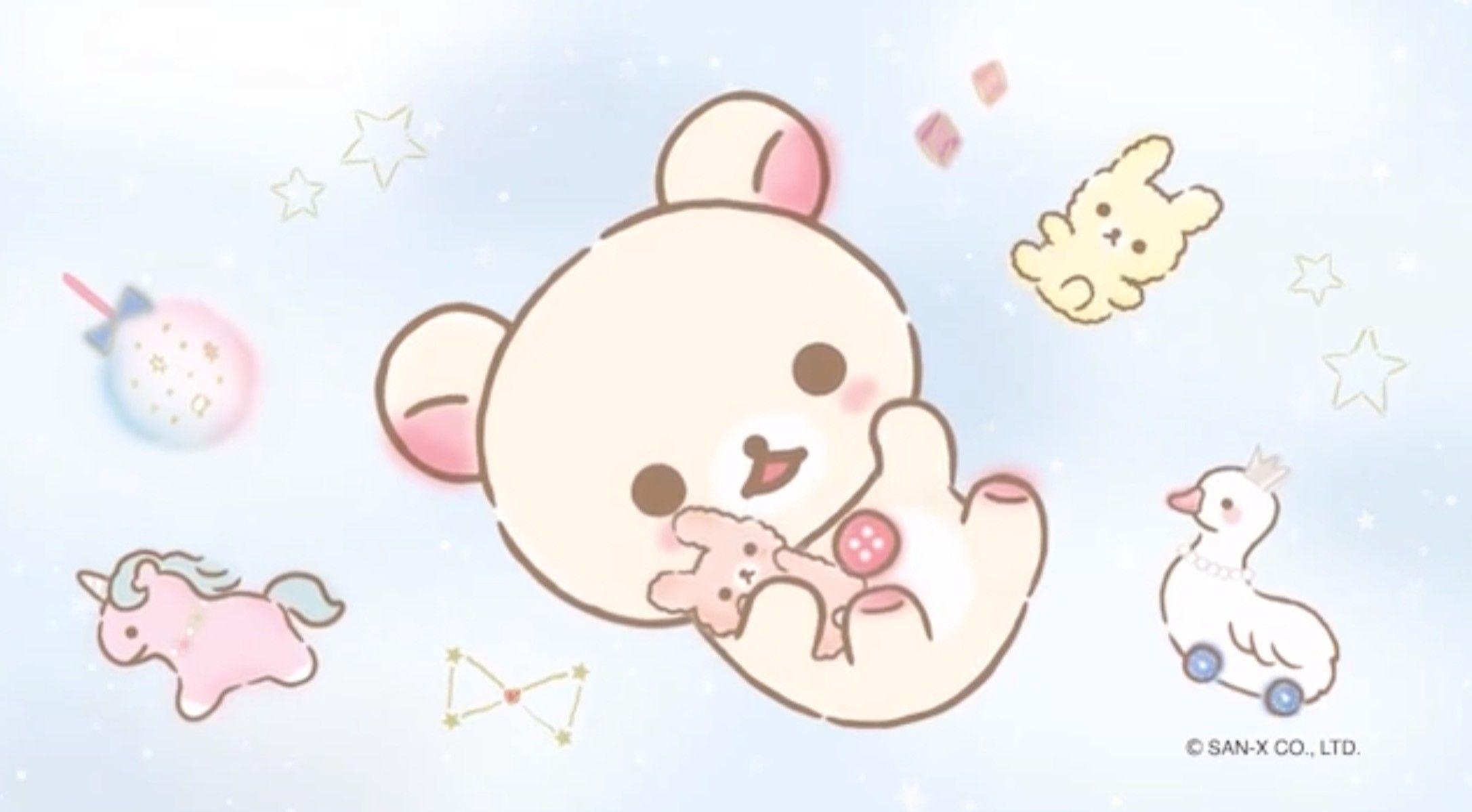 Korilakkuma, Kawaii, Niedlich, Sanrio, Anime, 2180x1200 HD Desktop