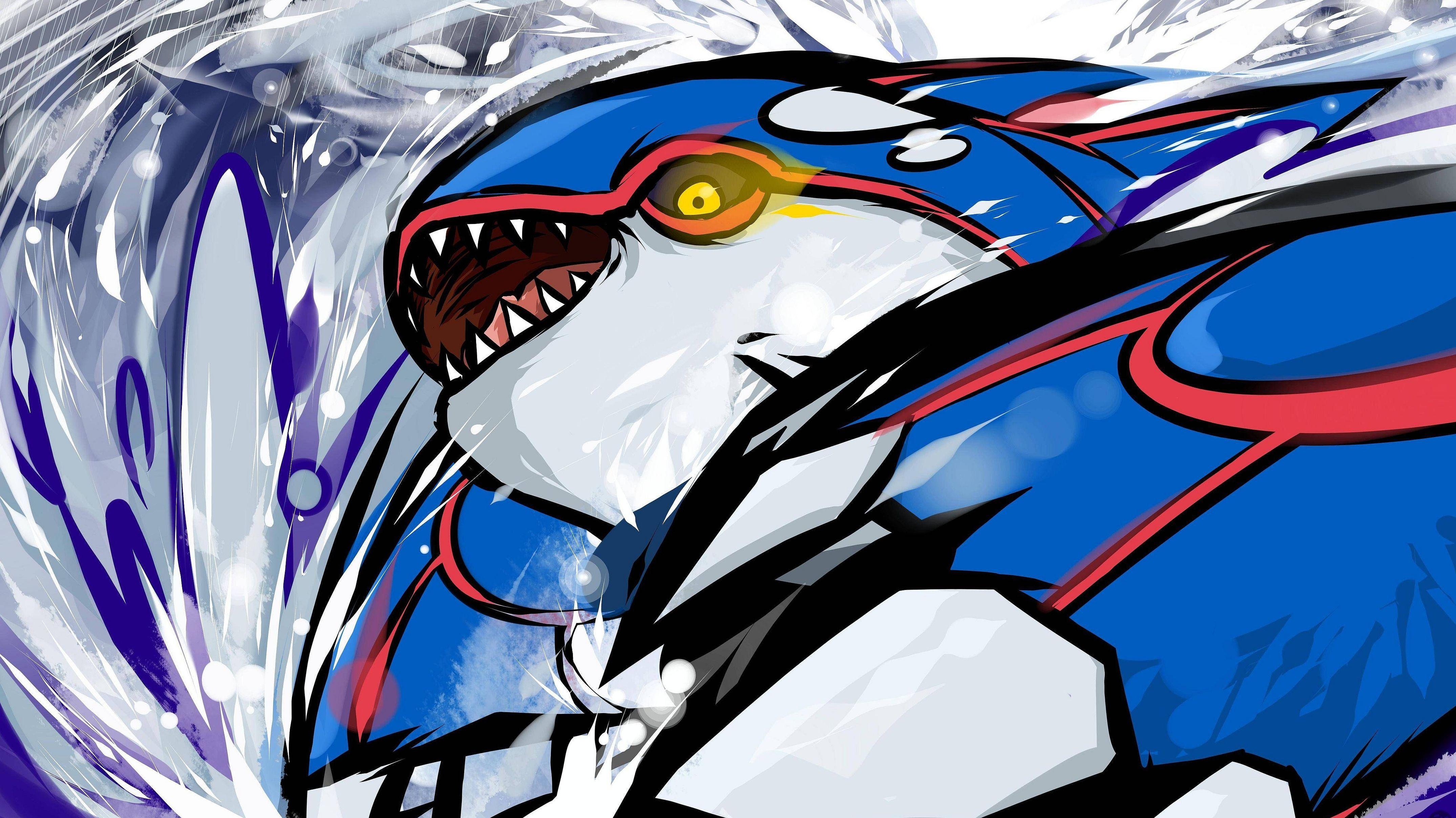 Kyogre, Pokémon, HD, Bild, Hintergrund, 4300x2420 4K Desktop