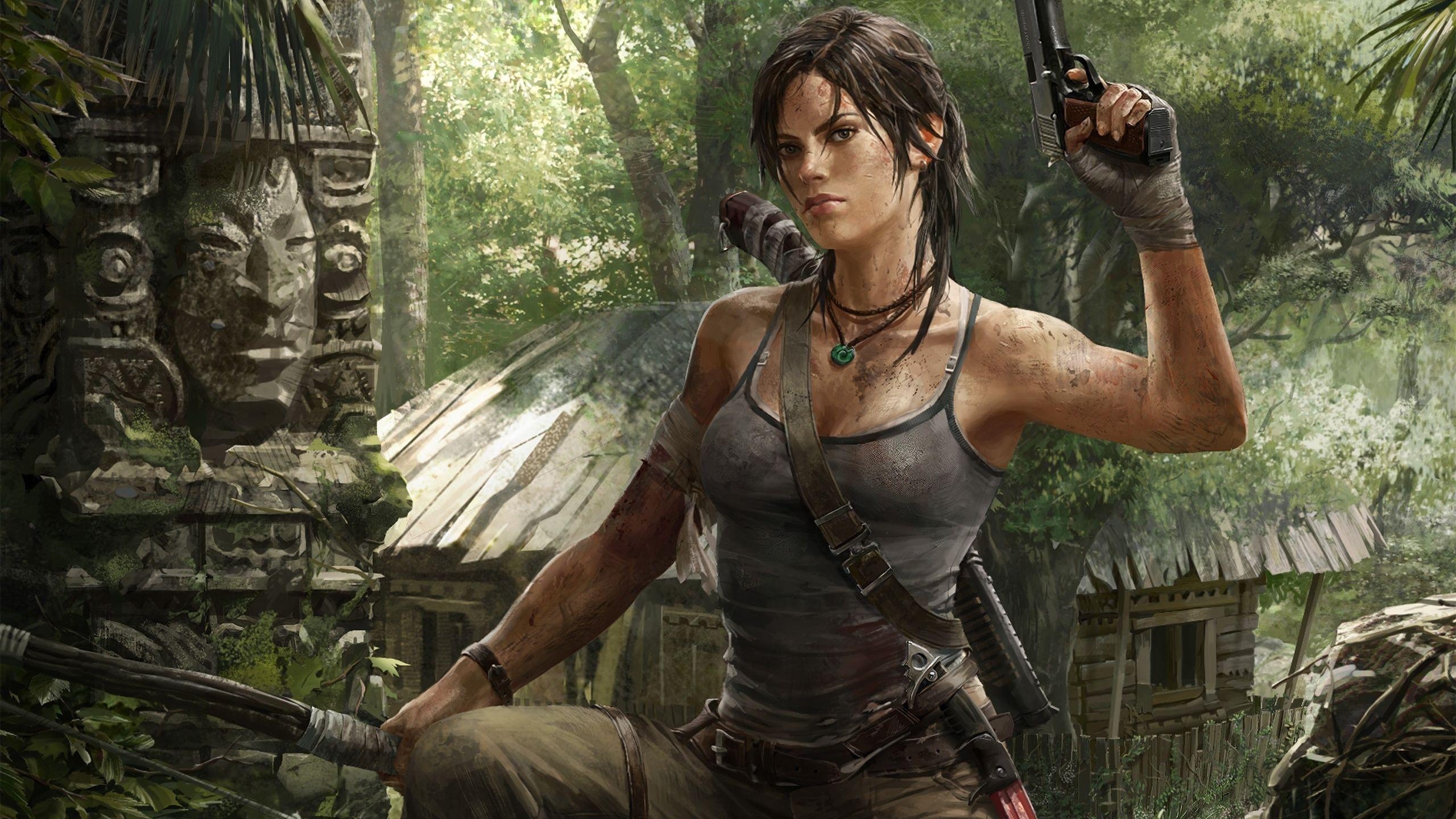 Tomb Raider, Underworld, Gaming, Lara Croft, Abenteuer, 2560x1440 HD Desktop