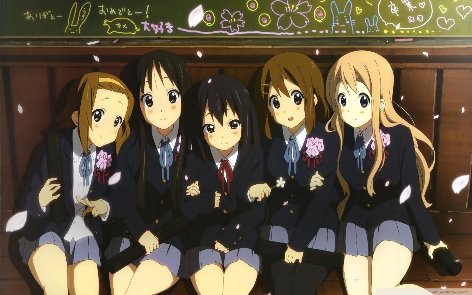 K-ON! Schule, Spaß, 4K, Ultra HD, Anime, 1920x1200 HD Desktop