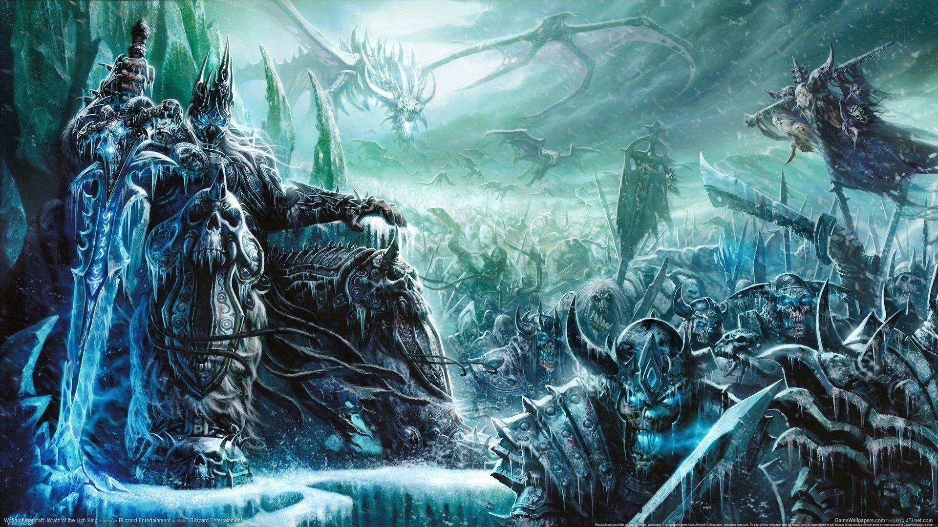 Lich König, Wallpaper, Hintergrund, Bild, Blizzard, 1920x1080 Full HD Desktop