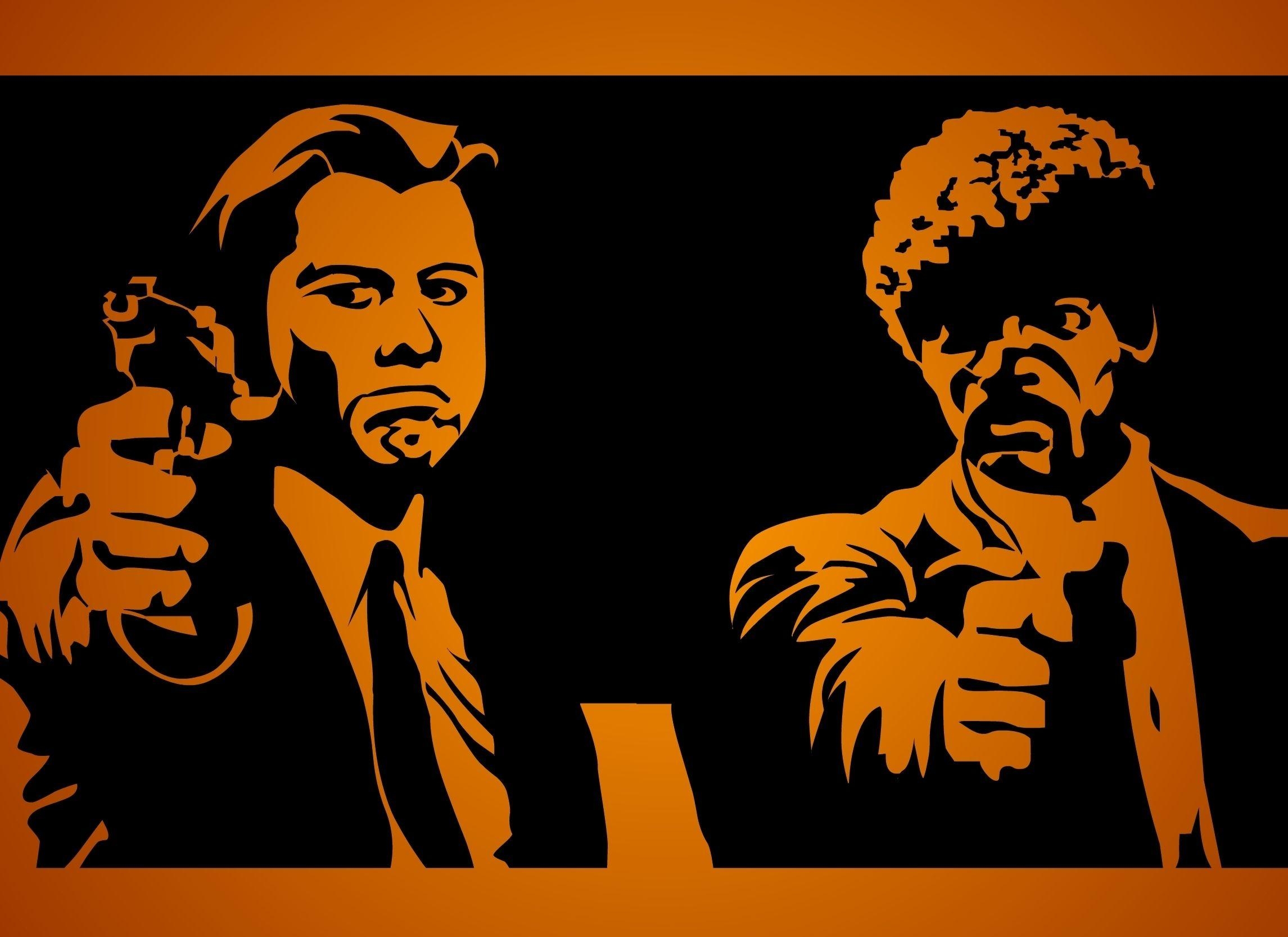 John Travolta, Pulp Fiction, Tanz, Filmklassiker, Holz, 2300x1670 HD Desktop