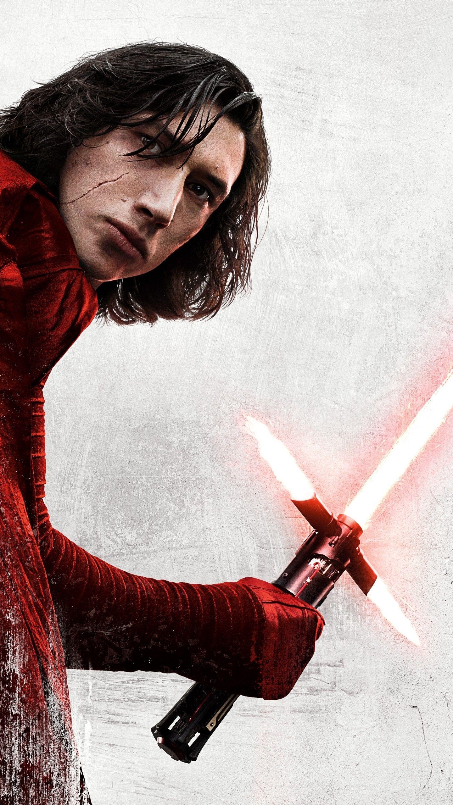 Adam Driver, iPhone, Star Wars, Filmstar, Kylo Ren, 1440x2560 HD Handy