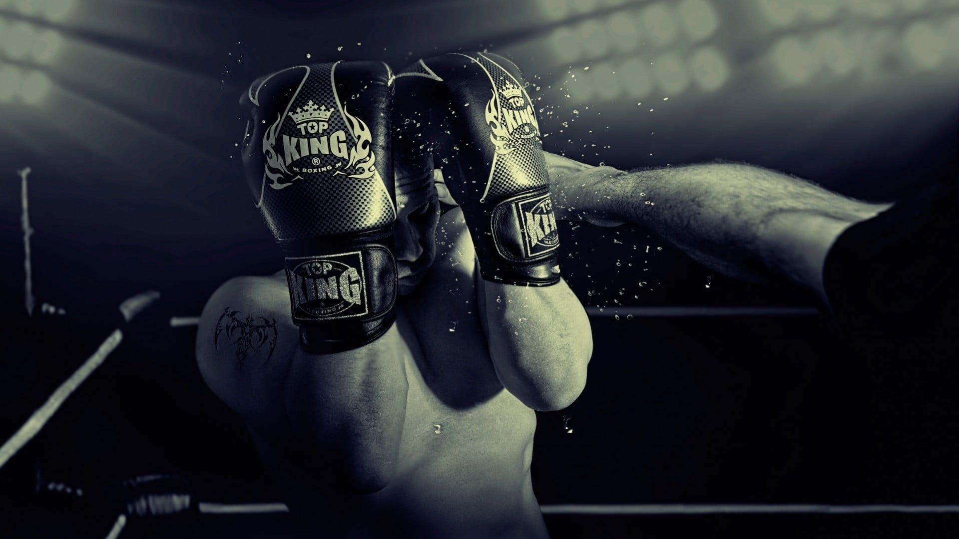 Boxhandschuhe, King, Schwarz, HD, Kampfsport, 1920x1080 Full HD Desktop