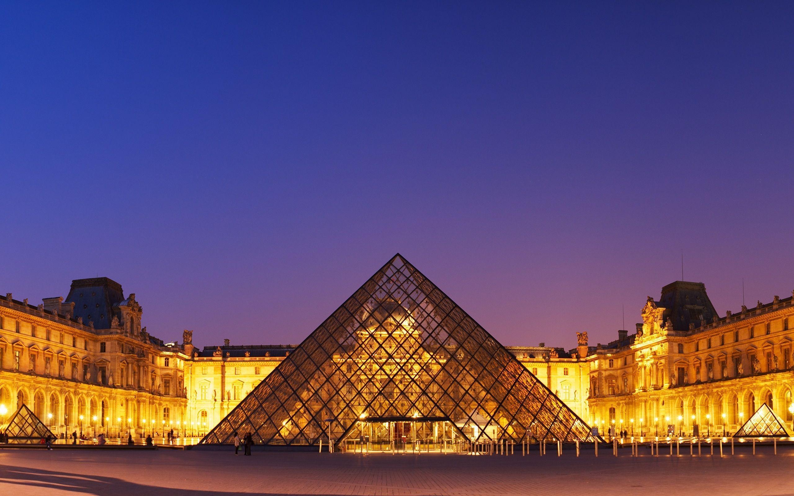 Louvre, Paris, Museum, Kunst, Reisen, 2560x1600 HD Desktop