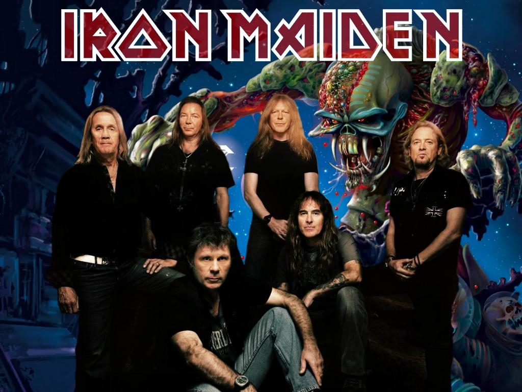 Iron Maiden, Band, Promo, Wallpaper, Musik, 1030x770 HD Desktop