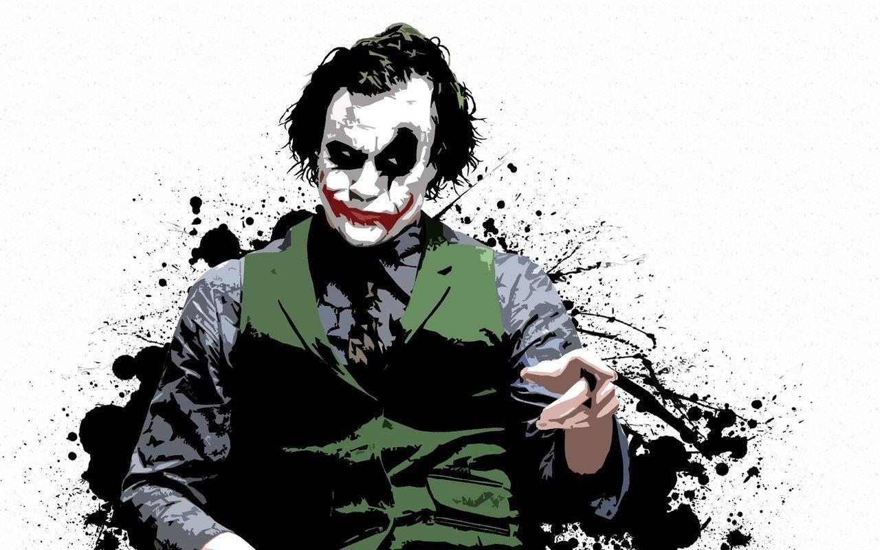 Heath Ledger, Joker, Hintergrund, Film, Icon, 1280x800 HD Desktop